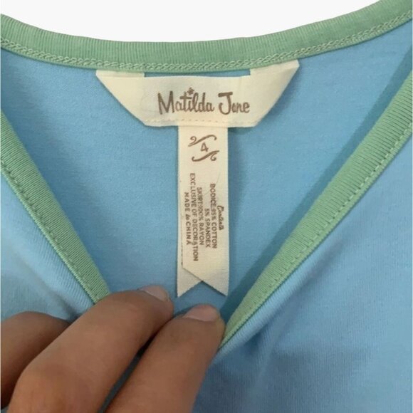 Matilda Jane Dreamcatcher Dress Size 4 Brilliant Daydream Comfort Floral Pullove - Picture 6 of 13